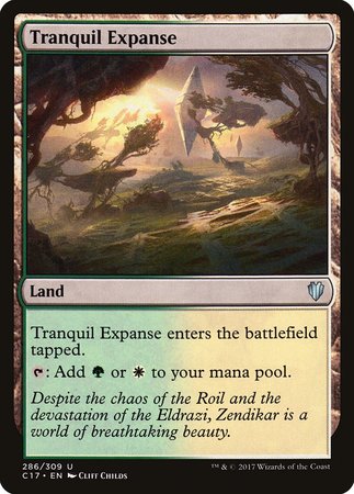 Tranquil Expanse [Commander 2017] | Gate City Games LLC