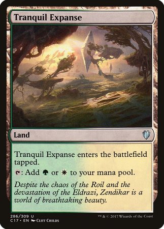 Tranquil Expanse [Commander 2017] | Gate City Games LLC