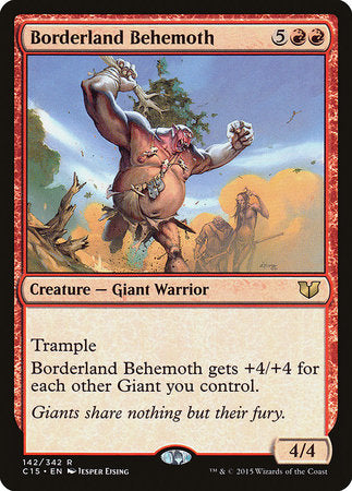 Borderland Behemoth [Commander 2015] | Gate City Games LLC
