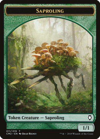 Saproling Token [Commander Anthology Volume II Tokens] | Gate City Games LLC