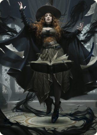 Tasha, the Witch Queen Art Card (41) [Commander Legends: Battle for Baldur's Gate Art Series] | Gate City Games LLC