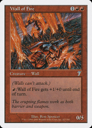 Wall of Fire [Seventh Edition] | Gate City Games LLC