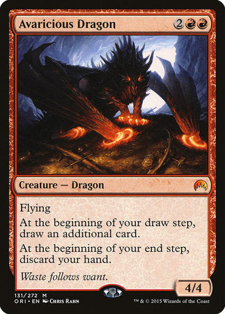 Avaricious Dragon [Magic Origins] | Gate City Games LLC