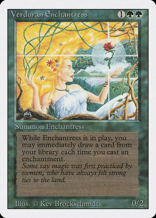 Verduran Enchantress [Revised Edition] | Gate City Games LLC