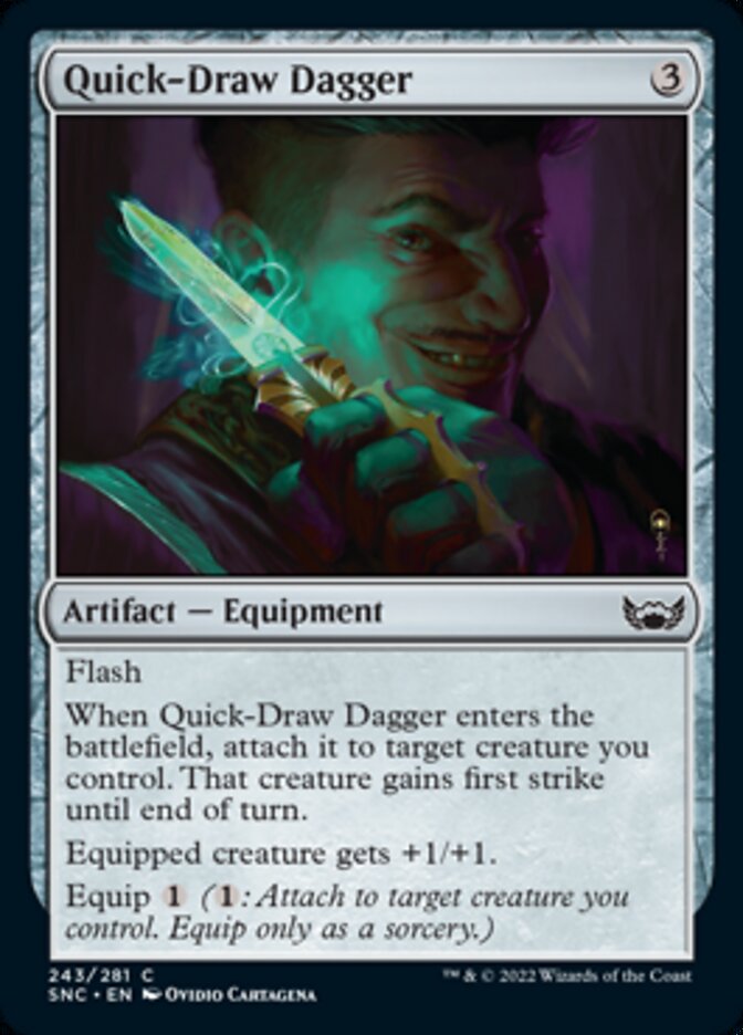 Quick-Draw Dagger [Streets of New Capenna] | Gate City Games LLC