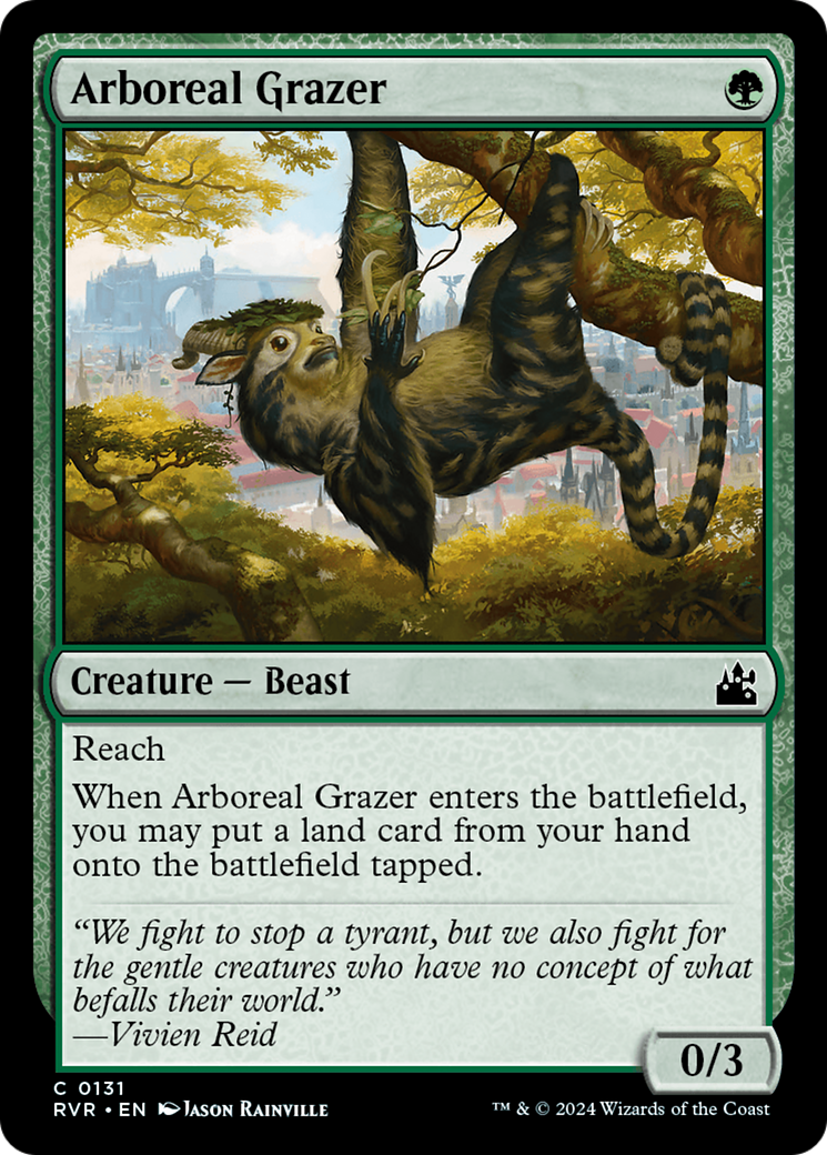 Arboreal Grazer [Ravnica Remastered] | Gate City Games LLC