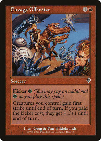 Savage Offensive [Invasion] | Gate City Games LLC