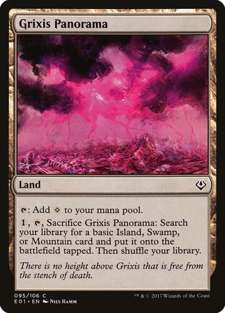 Grixis Panorama [Archenemy: Nicol Bolas] | Gate City Games LLC