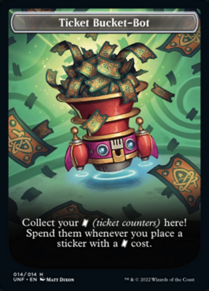 Ticket Bucket-Bot Token [Unfinity Tokens] | Gate City Games LLC