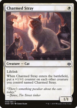 Charmed Stray [War of the Spark] | Gate City Games LLC