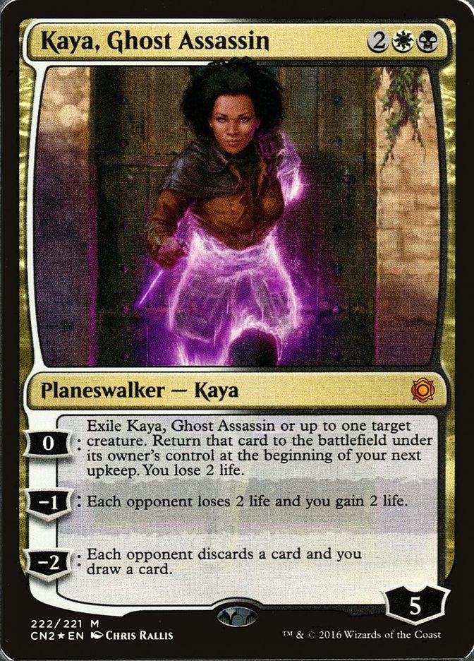 Kaya, Ghost Assassin (222/221) [Conspiracy: Take the Crown] | Gate City Games LLC