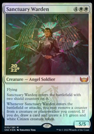 Sanctuary Warden [Streets of New Capenna Prerelease Promos] | Gate City Games LLC