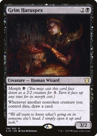 Grim Haruspex [Commander 2019] | Gate City Games LLC