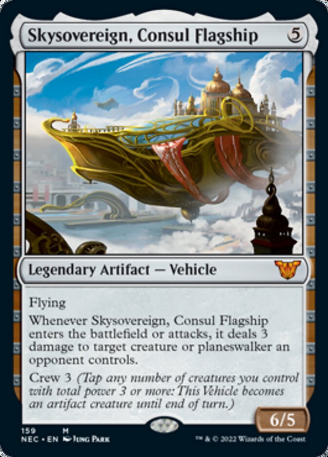 Skysovereign, Consul Flagship [Kamigawa: Neon Dynasty Commander] | Gate City Games LLC