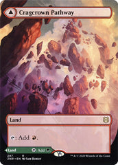 Cragcrown Pathway // Timbercrown Pathway (Borderless) [Zendikar Rising] | Gate City Games LLC