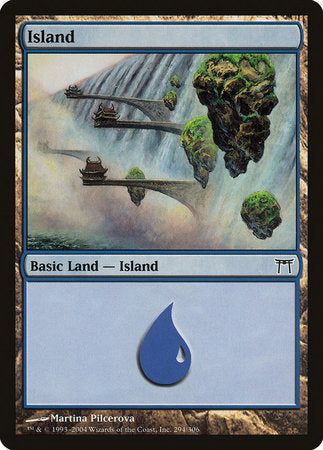 Island (294) [Champions of Kamigawa] | Gate City Games LLC