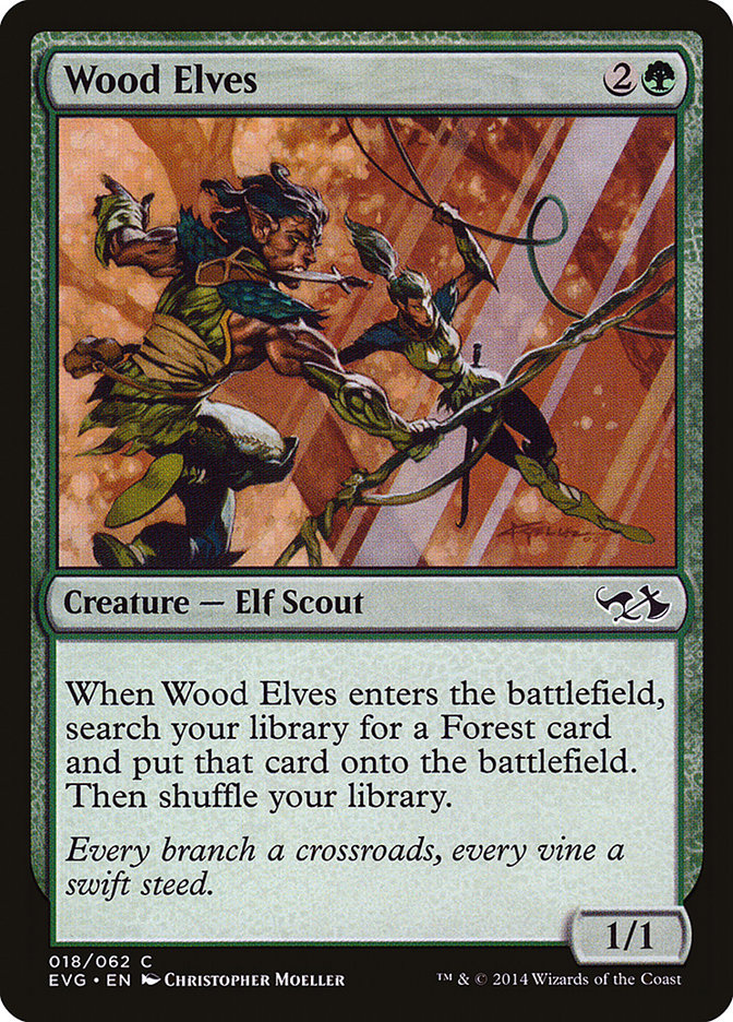 Wood Elves (Elves vs. Goblins) [Duel Decks Anthology] | Gate City Games LLC