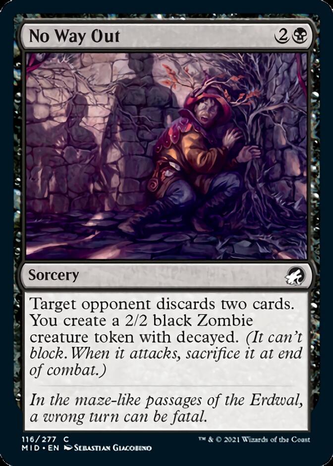No Way Out [Innistrad: Midnight Hunt] | Gate City Games LLC