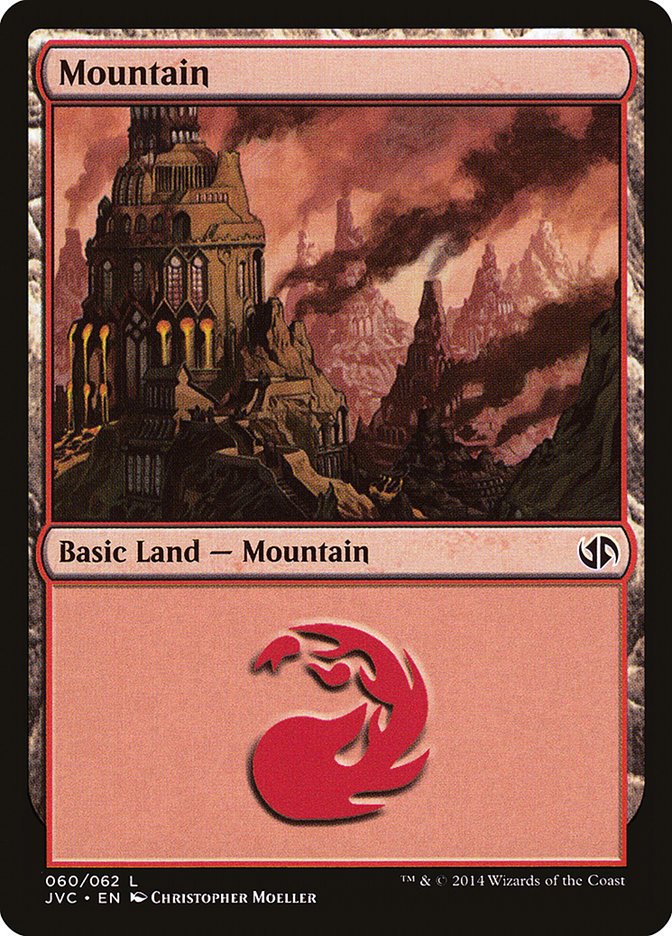 Mountain (60) [Duel Decks Anthology] | Gate City Games LLC