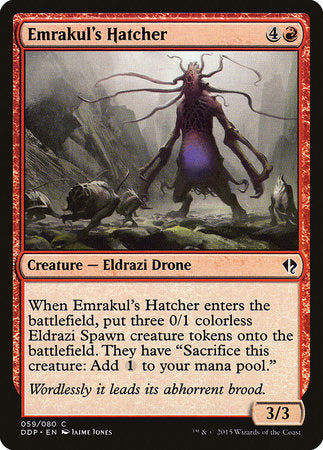 Emrakul's Hatcher [Duel Decks: Zendikar vs. Eldrazi] | Gate City Games LLC