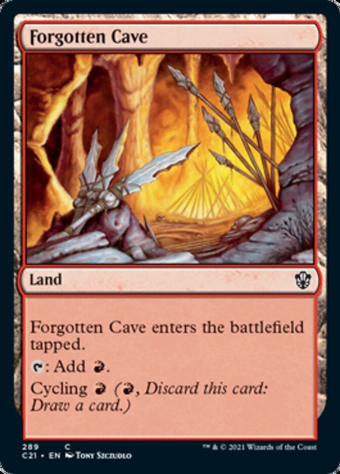 Forgotten Cave [Commander 2021] | Gate City Games LLC