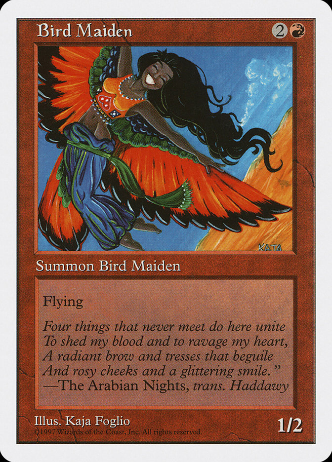 Bird Maiden [Fifth Edition] | Gate City Games LLC