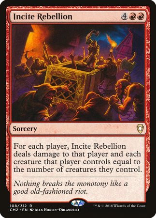 Incite Rebellion [Commander Anthology Volume II] | Gate City Games LLC