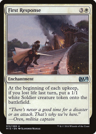 First Response [Magic 2015] | Gate City Games LLC