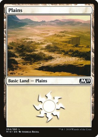 Plains (264) [Core Set 2019] | Gate City Games LLC