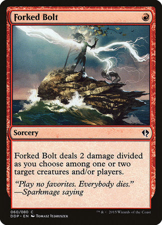 Forked Bolt [Duel Decks: Zendikar vs. Eldrazi] | Gate City Games LLC