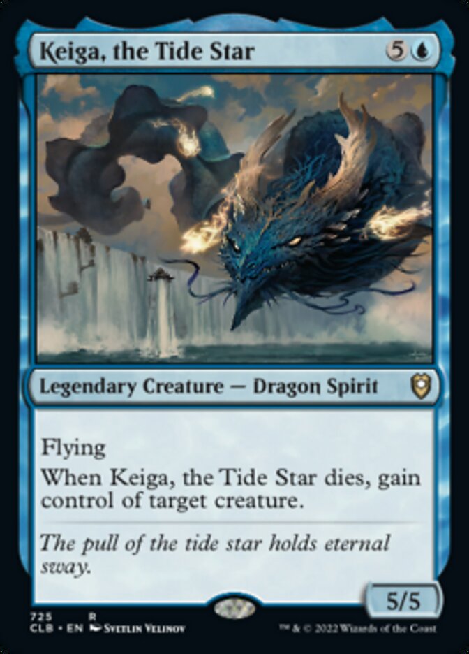 Keiga, the Tide Star [Commander Legends: Battle for Baldur's Gate] | Gate City Games LLC