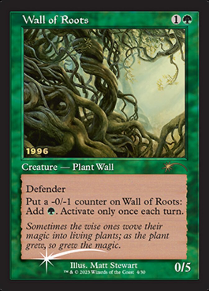 Wall of Roots [30th Anniversary Promos] | Gate City Games LLC