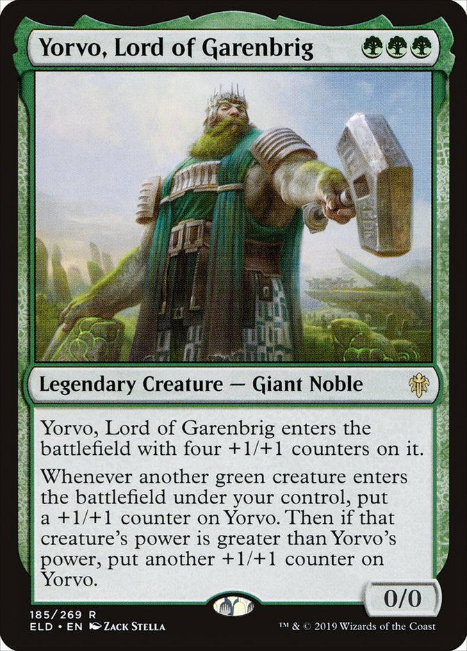 Yorvo, Lord of Garenbrig [Throne of Eldraine] | Gate City Games LLC