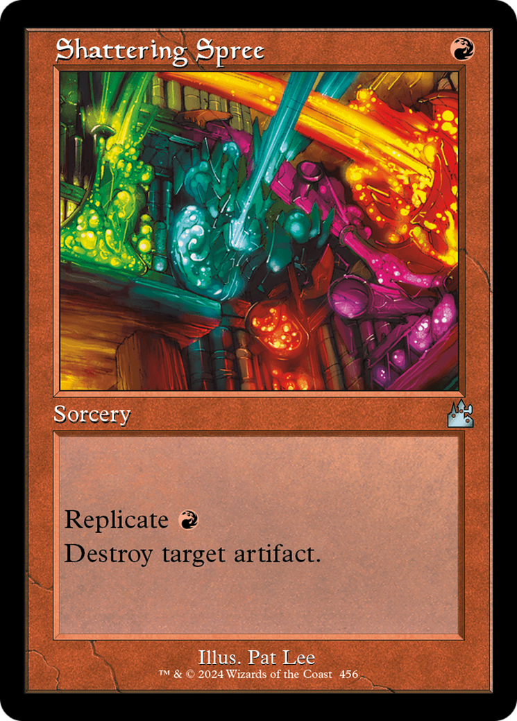 Shattering Spree (Retro Frame) [Ravnica Remastered] | Gate City Games LLC