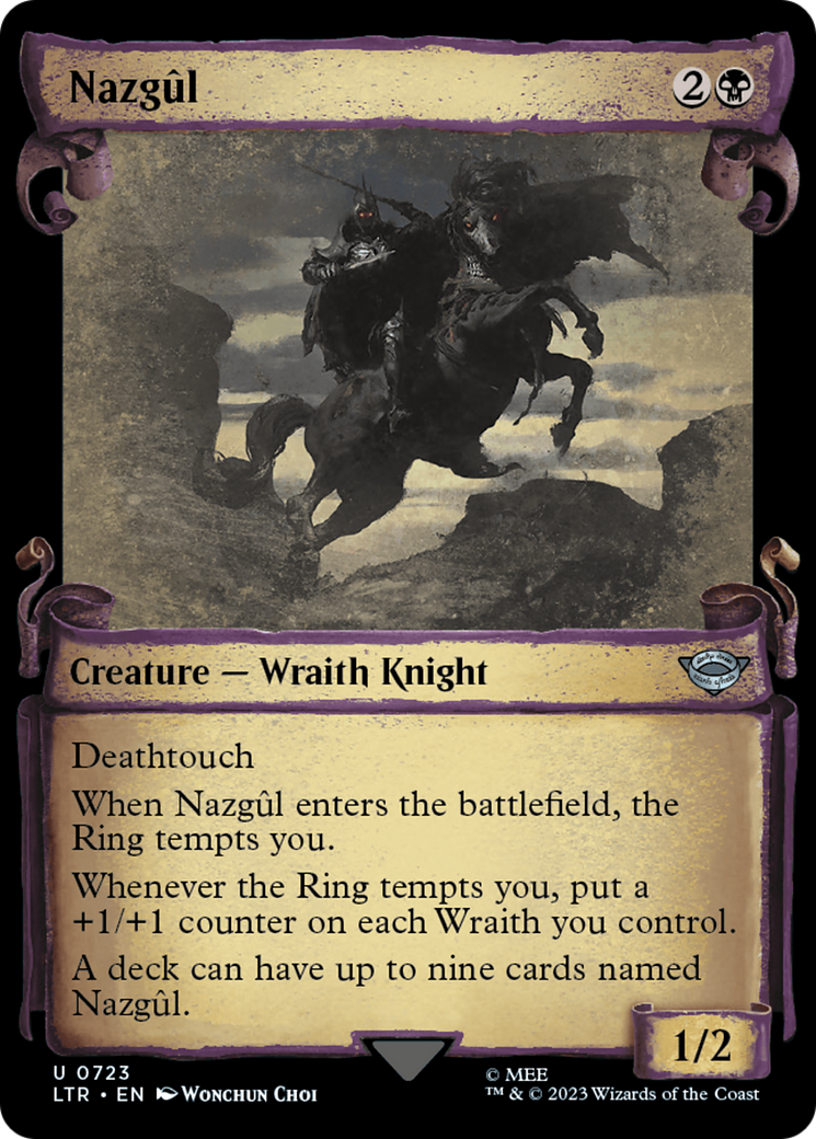 Nazgul (0723) [The Lord of the Rings: Tales of Middle-Earth Showcase Scrolls] | Gate City Games LLC