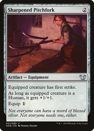 Sharpened Pitchfork [Duel Decks: Blessed vs. Cursed] | Gate City Games LLC