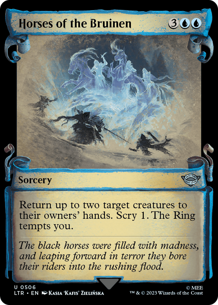 Horses of the Bruinen [The Lord of the Rings: Tales of Middle-Earth Showcase Scrolls] | Gate City Games LLC