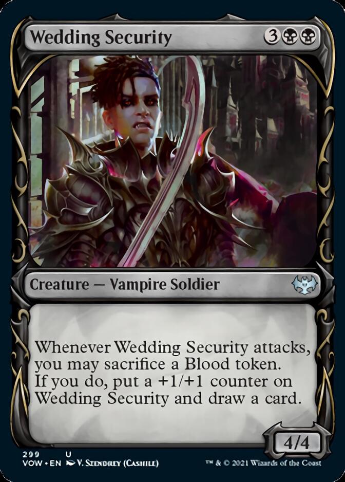 Wedding Security (Showcase Fang Frame) [Innistrad: Crimson Vow] | Gate City Games LLC