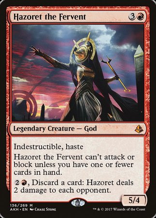 Hazoret the Fervent [Amonkhet] | Gate City Games LLC