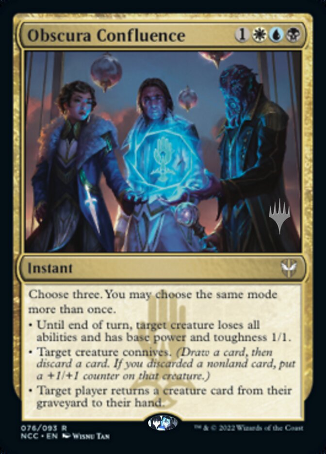 Obscura Confluence (Promo Pack) [Streets of New Capenna Commander Promos] | Gate City Games LLC