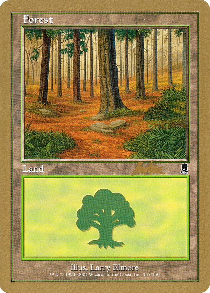 Forest (bk347) (Brian Kibler) [World Championship Decks 2002] | Gate City Games LLC