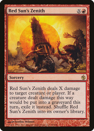 Red Sun's Zenith [Mirrodin Besieged] | Gate City Games LLC