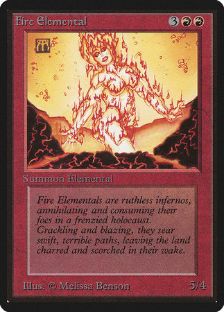 Fire Elemental [Limited Edition Beta] | Gate City Games LLC