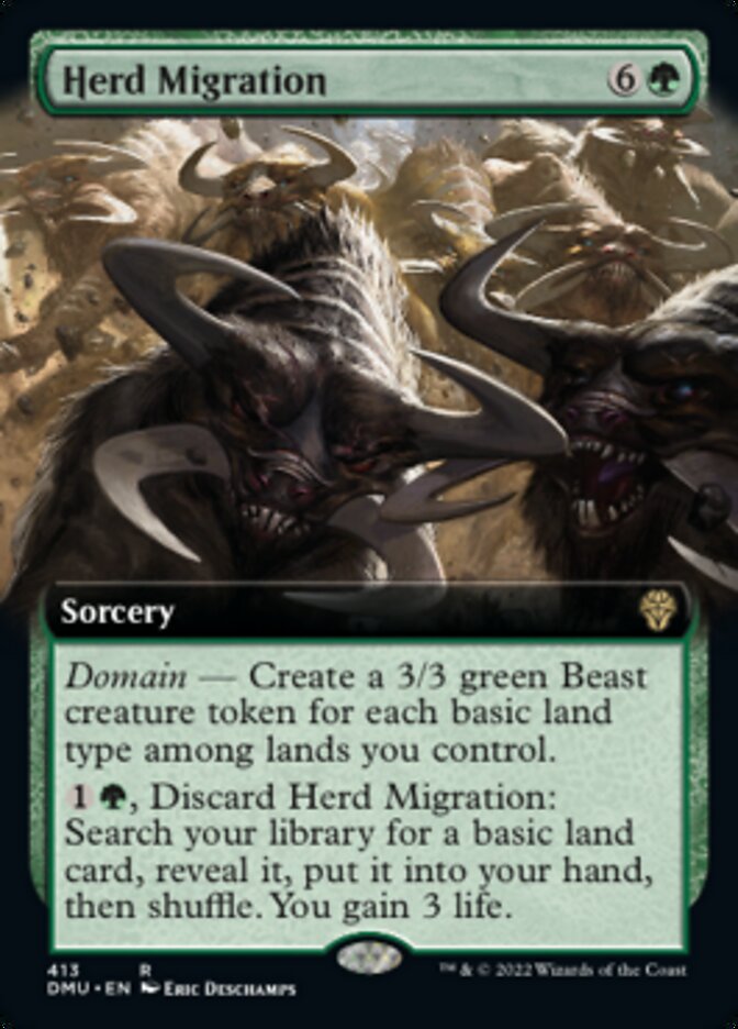 Herd Migration (Extended Art) [Dominaria United] | Gate City Games LLC