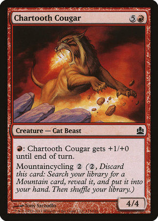 Chartooth Cougar [Commander 2011] | Gate City Games LLC