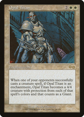 Opal Titan [Urza's Saga] | Gate City Games LLC