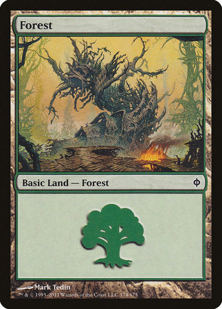 Forest (174) [New Phyrexia] | Gate City Games LLC