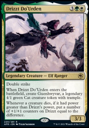 Drizzt Do'Urden (Promo Pack) [Dungeons & Dragons: Adventures in the Forgotten Realms Promos] | Gate City Games LLC