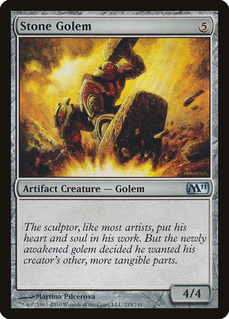 Stone Golem [Magic 2011] | Gate City Games LLC
