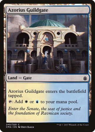 Azorius Guildgate [Commander Anthology] | Gate City Games LLC